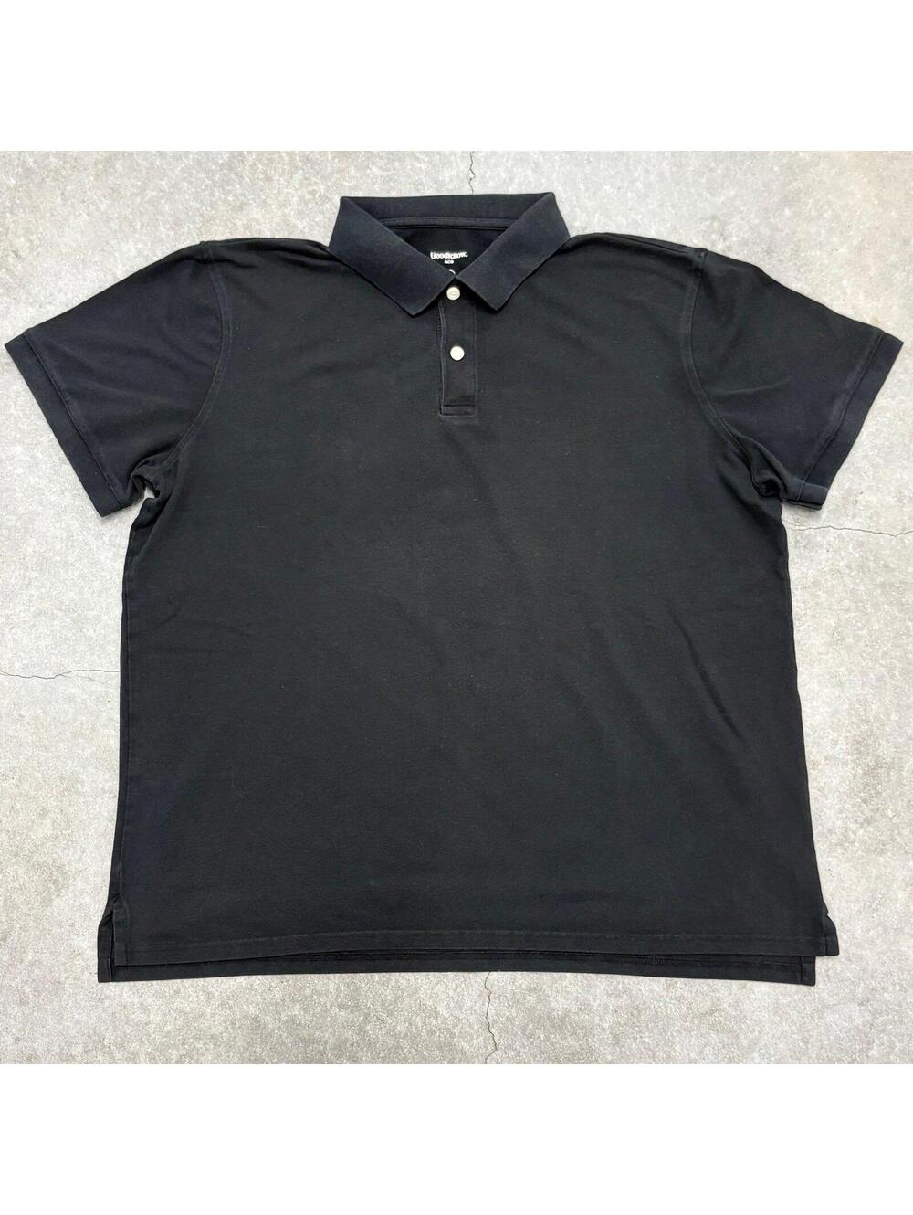 Goodfellow Plain Black Polo Shirt
